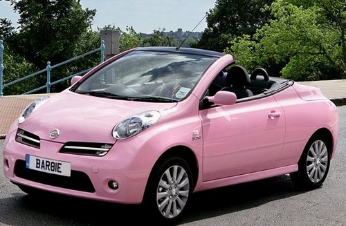 Nissan Micra Barbie Car